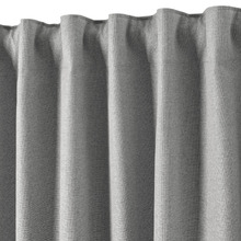 Ainslie Linen-Look Blockout Multi Header Curtains (Set of 2)